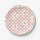 Recherche de motif marguerite assiettes Jeune fille