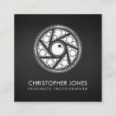 Recherche de photographe numérique cartes visite Moderne