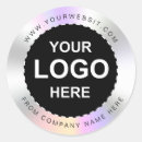 Recherche de cosmétique autocollants Merci nom de l'entreprise