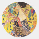 Recherche de peinture vintage autocollants Gustav klimt