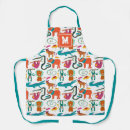 Recherche de couleur enfant tabliers Animal