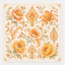 Recherche de tigre orange autocollants Motif