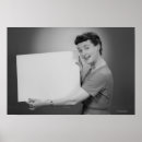 Recherche de confiance posters Noir et blanc