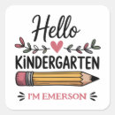 Recherche de maternelle autocollants Premier jour d'école