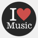 Recherche de music autocollants Instrument