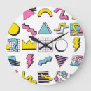 Recherche de memphis horloges Motif