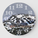 Recherche de sur des skis horloges Montagne