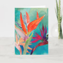 Recherche de oiseau de paradis vœux cartes Fleurs