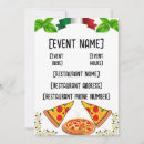 Recherche de restaurant italien invitations Pizza