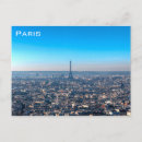 Recherche de paris skyline cartes postales Eiffel