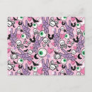 Recherche de lapin pastel cartes postales Rose