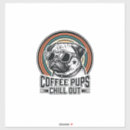 Recherche de graphique loup autocollants Chiot