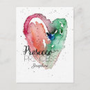 Recherche de monogramme rose cartes postales Typographie