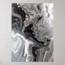 Recherche de marbre blanc noir posters Gris