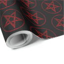 Recherche de pentagramme papier cadeau Satanique