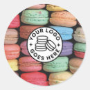 Recherche de macarons français autocollants Pâtissier