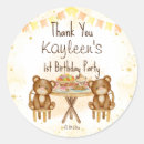 Recherche de nounours autocollants Fête d'anniversaire