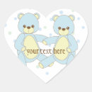 Recherche de ours nounours rose autocollants Bleu