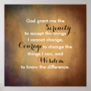 Recherche de serenity prayer posters Motivational