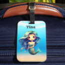 Recherche de sirène de mer bagages étiquettes Queue