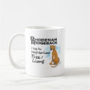 Recherche de ridgeback rhodesian tasses Lion