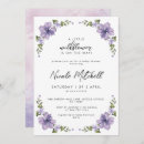 Recherche de nature baby shower invitations Violet