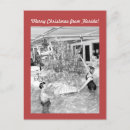 Recherche de noël de la floride cartes postales Vintage
