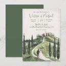 Recherche de la toscane invitations Italie