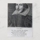 Recherche de william shakespeare cartes postales Barde