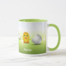 Recherche de poussin de bande dessinée tasses Oeuf