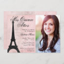 Recherche de paris quinceanera invitations Doux 15