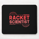 Recherche de scientifique tapis souris Joueur de badminton