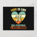 Recherche de nombre pi cartes postales Maths