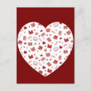 Recherche de motif de coeur cartes postales Pour tous