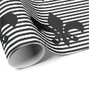 Recherche de rayé noir et blanc papier cadeau Gras