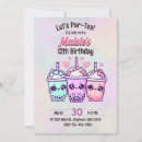 Recherche de boba invitations Thé au lait
