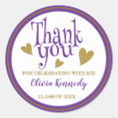Recherche de graduation favors autocollants Typographie