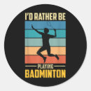 Recherche de volant de badminton autocollants Sportif