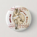 Recherche de jeu de base ball badges Pichet