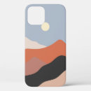 Recherche de paysage abstrait iphone coques Boho