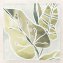 Recherche de batik dessous de verres Feuille