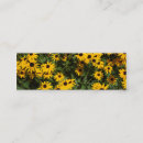 Recherche de observé cartes visite Fleurs jaunes