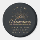 Recherche de graduation announcement magnets Noir et or