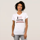 Recherche de grain de café tshirts Pour elle