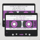 Recherche de cassette de musique invitations Moderne