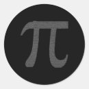 Recherche de pi nombre autocollants Symbole