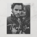 Recherche de mariage de calligraphie cartes postales Élégant