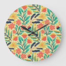 Recherche de motif floral horloges Aquarelle