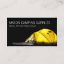 Recherche de tente cartes visite Plein air