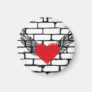 Recherche de coeur à ailes magnets Toute personne